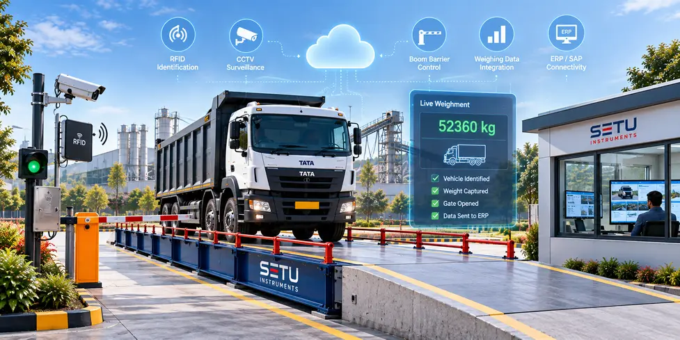 Smart weighbridge automation systems
